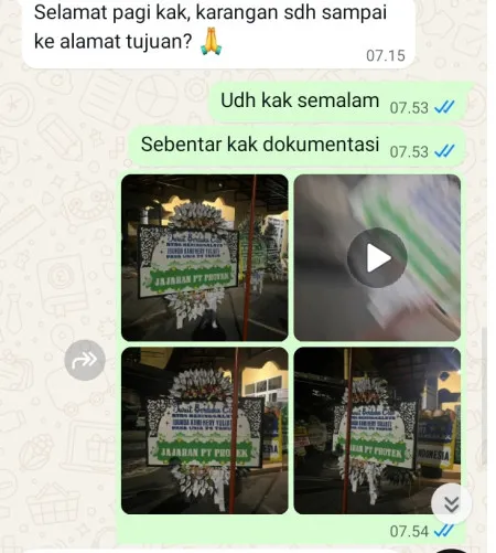 Pengiriman Papan Bunga Selamat Hotel Salak Bogor
