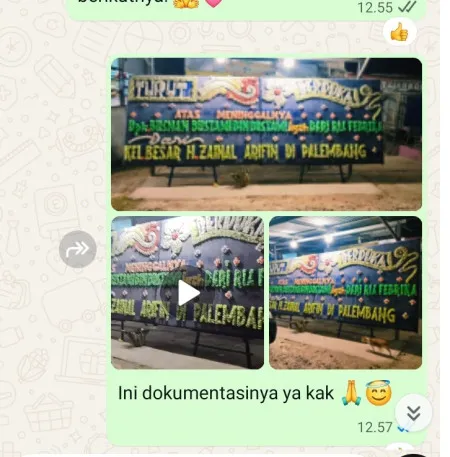 Pengiriman Papan Bunga Duka Hotel Salak Bogor