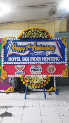 Papan Bunga di Hotel Salak Bogor
